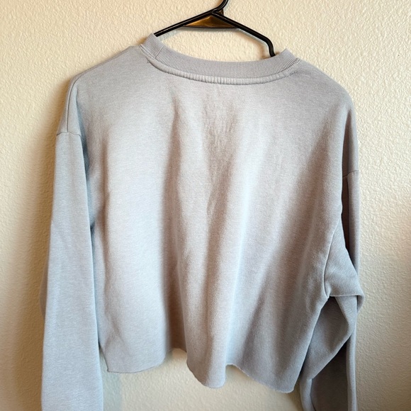 Gray Ibiza Graphic Women's Sweater - Picture 3 of 3